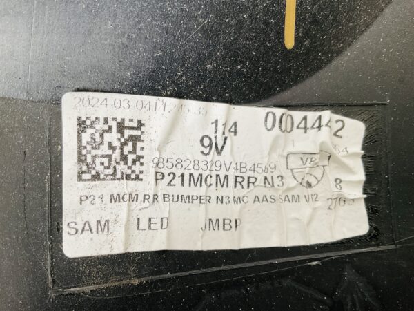 Bumper Peugeot 208 9831200980 19-24 Achterbumper 1-F9-14548z