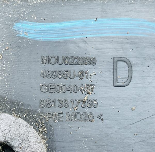 Dorpel Citroen C3 9813817380 zijskirt C-21382