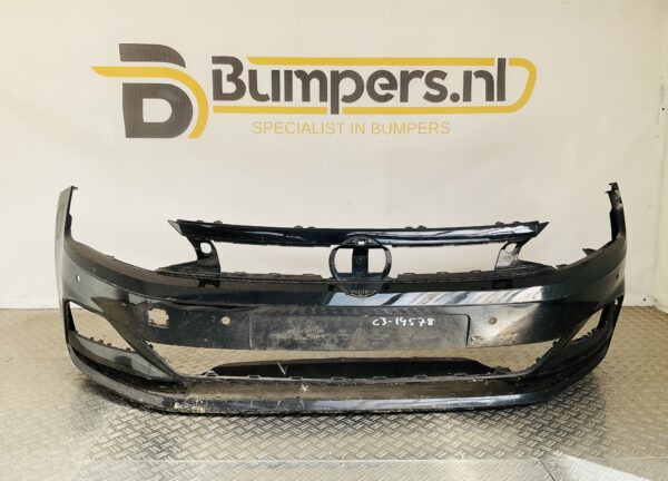 Bumper Volkswagen Polo 2G 4xpdc 17-21 2GO807221 Voorbumper 1-C3-14578z