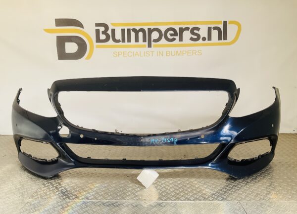 Bumper Mercedes C Klasse W205 Normaal 6xpdc 14-17 A2058800125 Voorbumper 1-A4-14597z