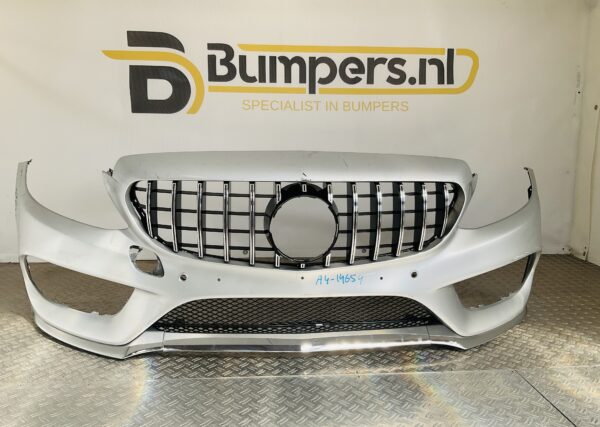 Bumper Mercedes C Klasse W205 AMG 6xpdc 14-17 A2058850925 Voorbumper 1-A4-14654z