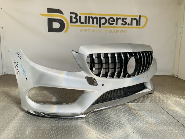 Bumper Mercedes C Klasse W205 AMG 6xpdc 14-17 A2058850925 Voorbumper 1-A4-14654z