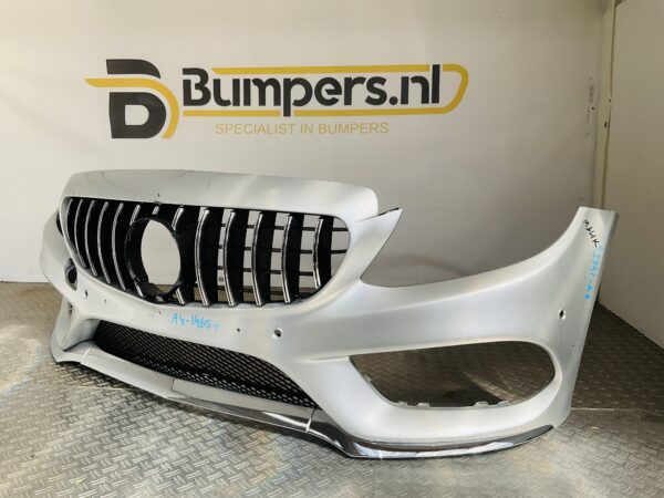 Bumper Mercedes C Klasse W205 AMG 6xpdc 14-17 A2058850925 Voorbumper 1-A4-14654z
