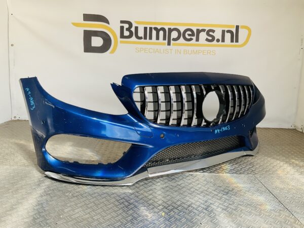 Bumper Mercedes C Klasse W205 AMG 6xpdc 14-17 A2058850925 Voorbumper 1-A4-14653z