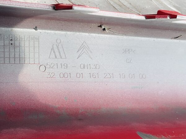 Bumper Citroen C1 2011-2014 Facelift 52119-0H130 Voorbumper 1-F1-14625z
