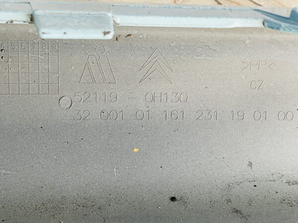 Bumper Citroen C1 2011-2014 Facelift 52119-0H130 Voorbumper 1-F1-14638z