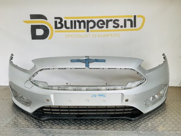 Bumper Ford Focus MK3 Facelift 14-18 F1EB-17757-A Voorbumper 1-D3-14642z