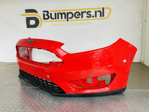 Bumper Ford Focus MK3 Facelift 14-18 F1EB-17757-A Voorbumper 1-D3-14641z