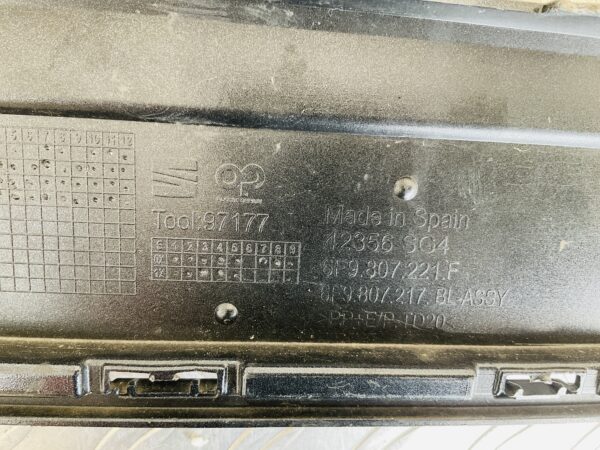 Bumper Seat Arona 6F9 Facelift 21- 6F9807221F Voorbumper 2-C5-14665z