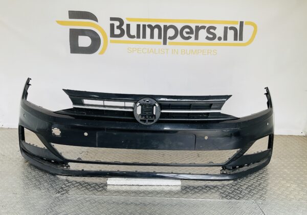 Bumper Volkswagen Polo 2G 4xpdc 17-21 2GO807221 Voorbumper 1-C3-14700z