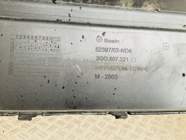 Bumper Volkswagen Polo 2G 4xpdc 17-21 2GO807221 Voorbumper 1-C3-14700z