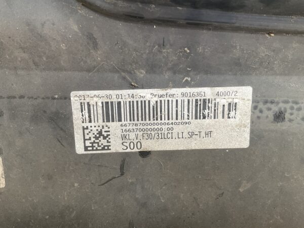 Bumper BMW 3 Serie F30 F31 LCI Sportline 51117386283 Voorbumper K4-14918z