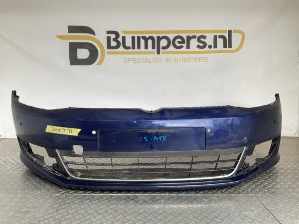 Bumper Volkswagen Sharan 7N MK2 4xpdc 7N0807221A Voorbumper C5-14931z