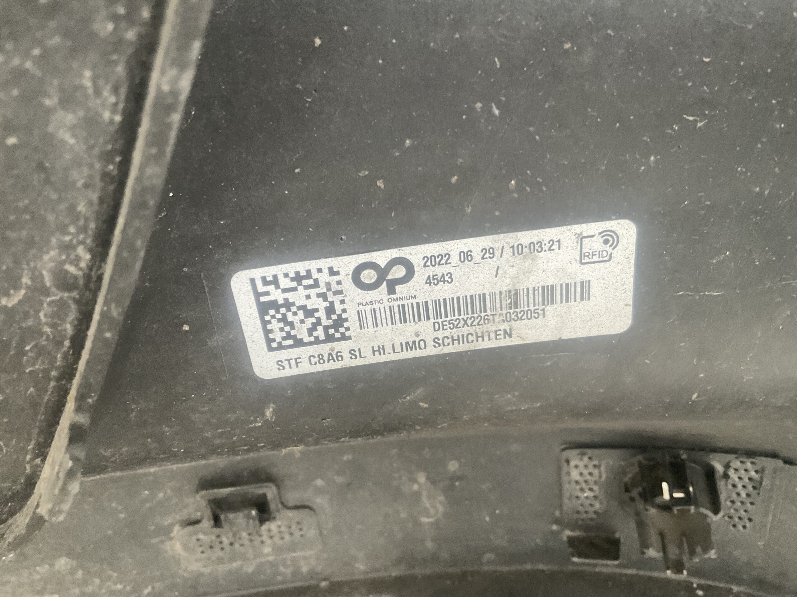 Bumper Audi A6 C8 4K5 Sedan 18-24 4K5807511F Achterbumper F8-15033z