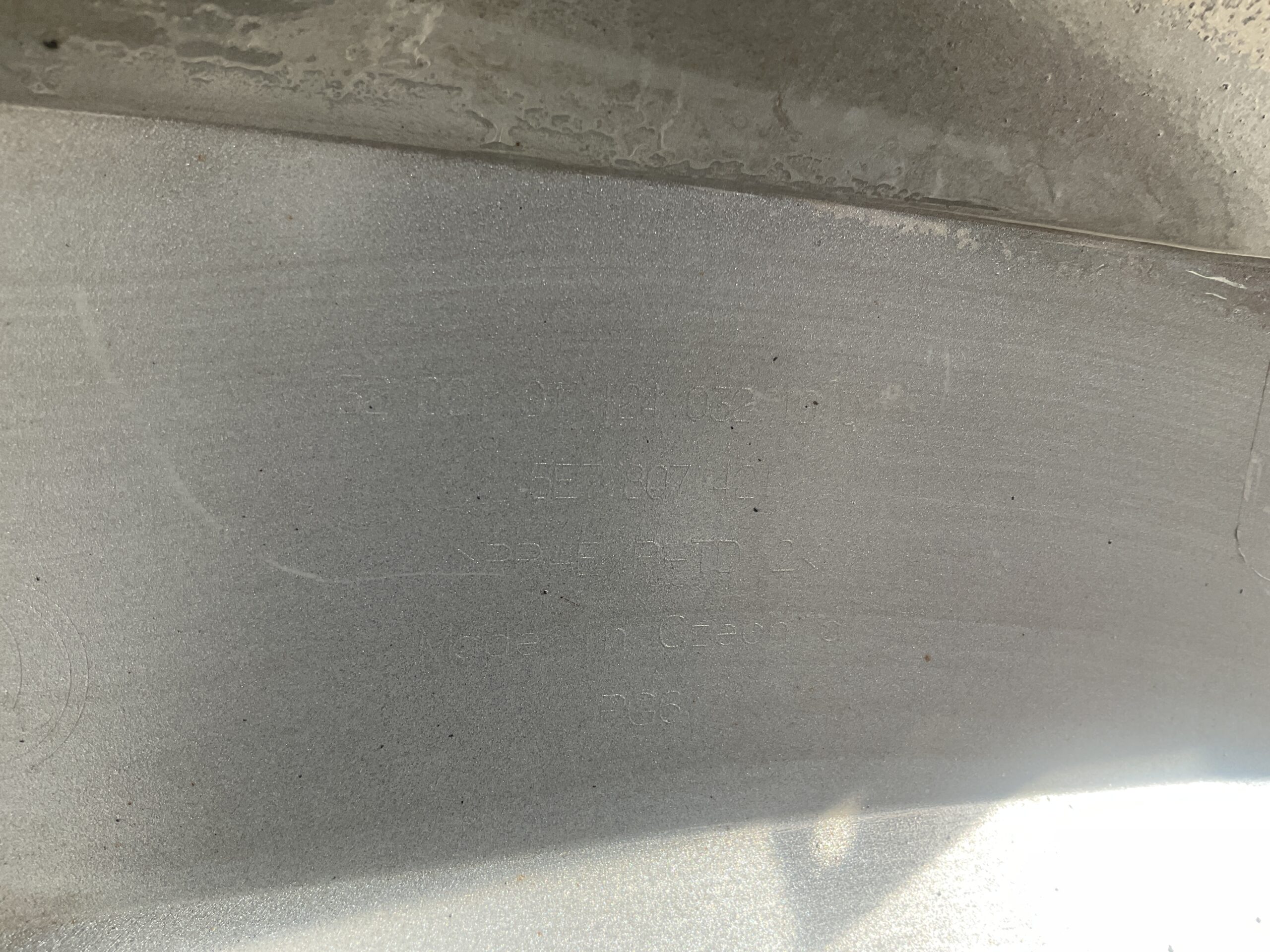 Bumper Skoda Octavia III 5E5807421 Achterbumper F8-15068z