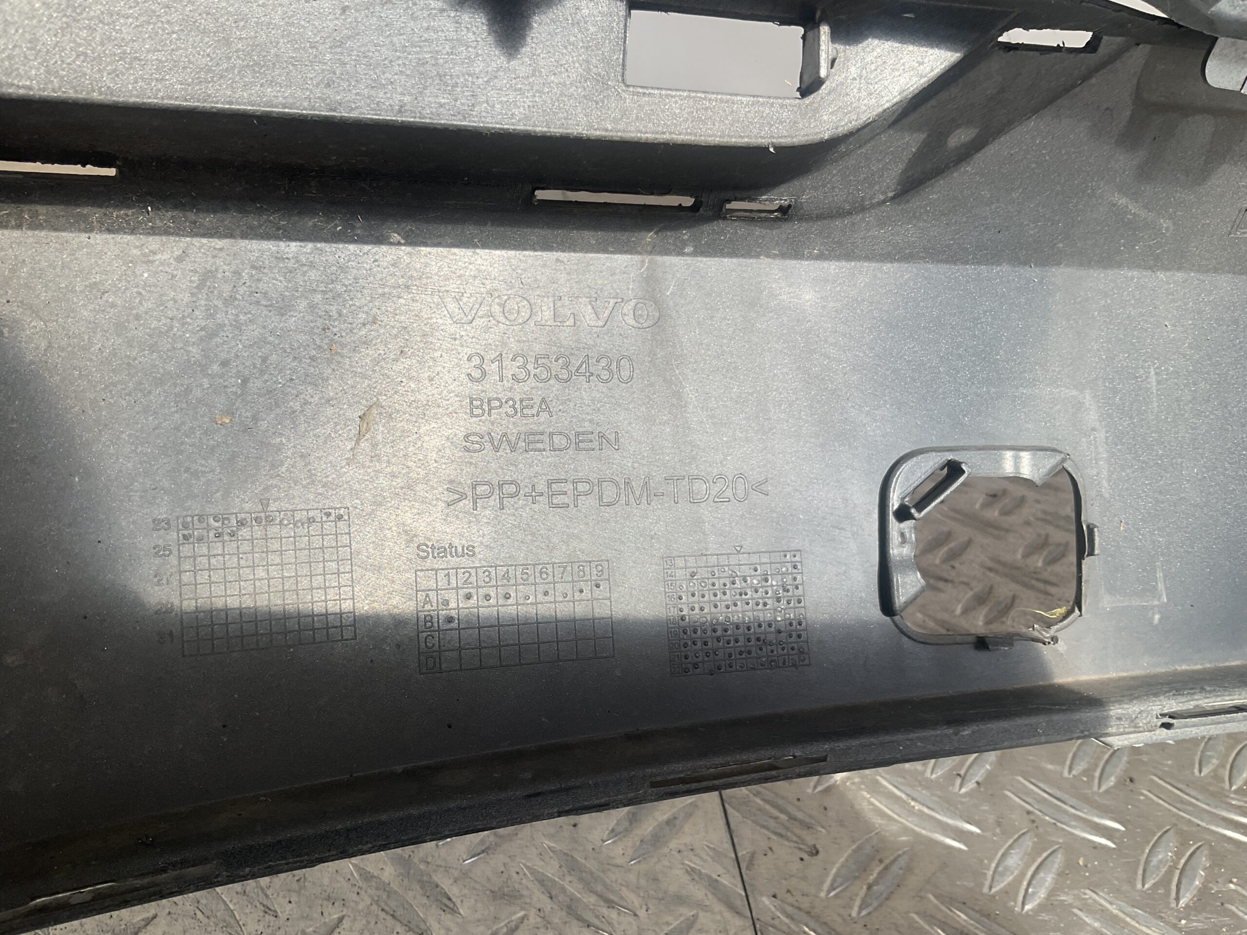 Bumper Volvo XC90 XC 90 15- pdc 31353430 Achterbumper F8-15071z