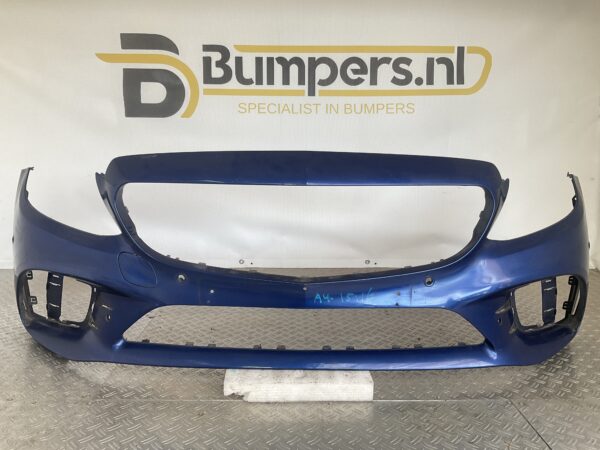 Bumper Mercedes C Klasse W205 AMG Facelift 17-21 A2058856002 Voorbumper A4-15116z