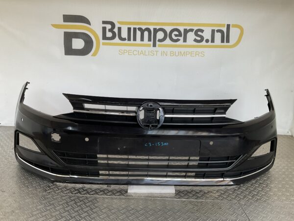 Bumper Volkswagen Polo 2G 17-21 4xpdc 2GO807221 Voorbumper C3-15300z