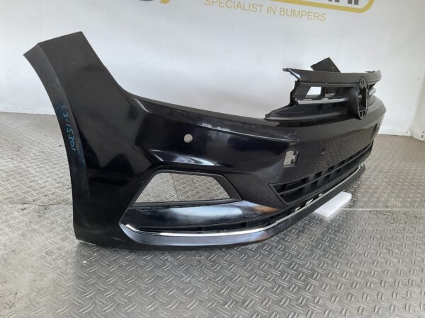 Bumper Volkswagen Polo 2G 17-21 4xpdc 2GO807221 Voorbumper C3-15301z