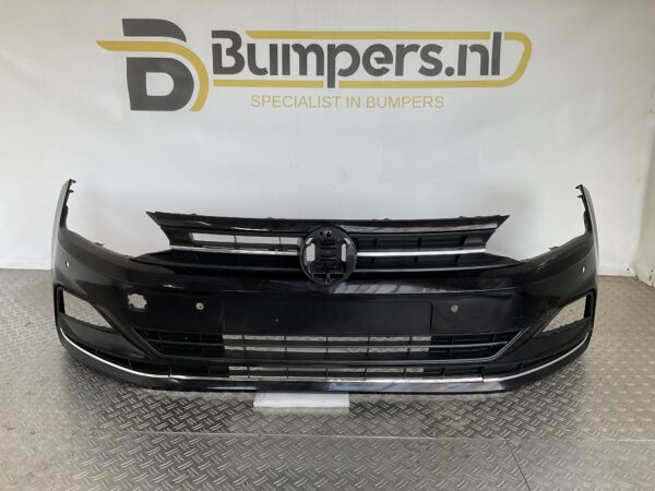 Bumper Volkswagen Polo 2G 17-21 4xpdc 2GO807221 Voorbumper C3-15302z