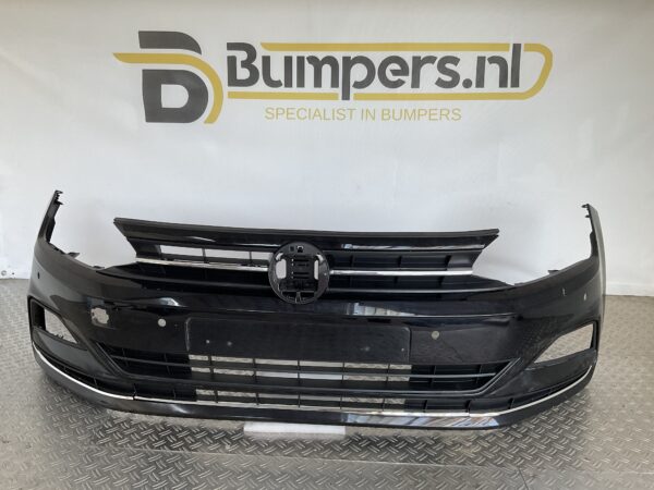 Bumper Volkswagen Polo 2G 17-21 4xpdc 2GO807221 Voorbumper C3-15307z
