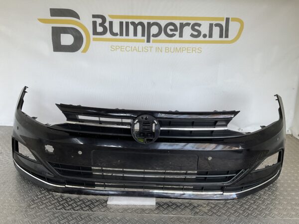Bumper Volkswagen Polo 2G 17-21 4xpdc 2GO807221 Voorbumper C3-15306z