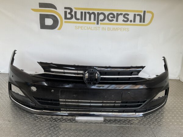 Bumper Volkswagen Polo 2G 17-21 4xpdc 2GO807221 Voorbumper C3-15305z