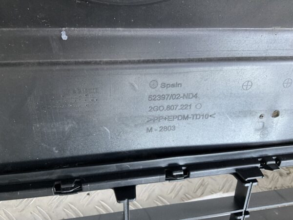 Bumper Volkswagen Polo 2G 17-21 4xpdc 2GO807221 Voorbumper C3-15305z