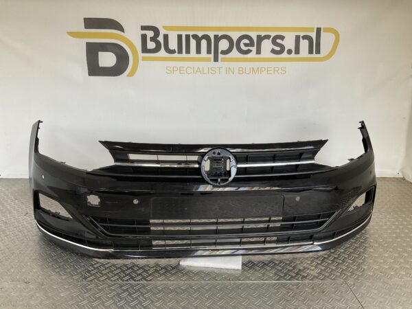 Bumper Volkswagen Polo 2G 17-21 4xpdc 2GO807221 Voorbumper C3-15308z