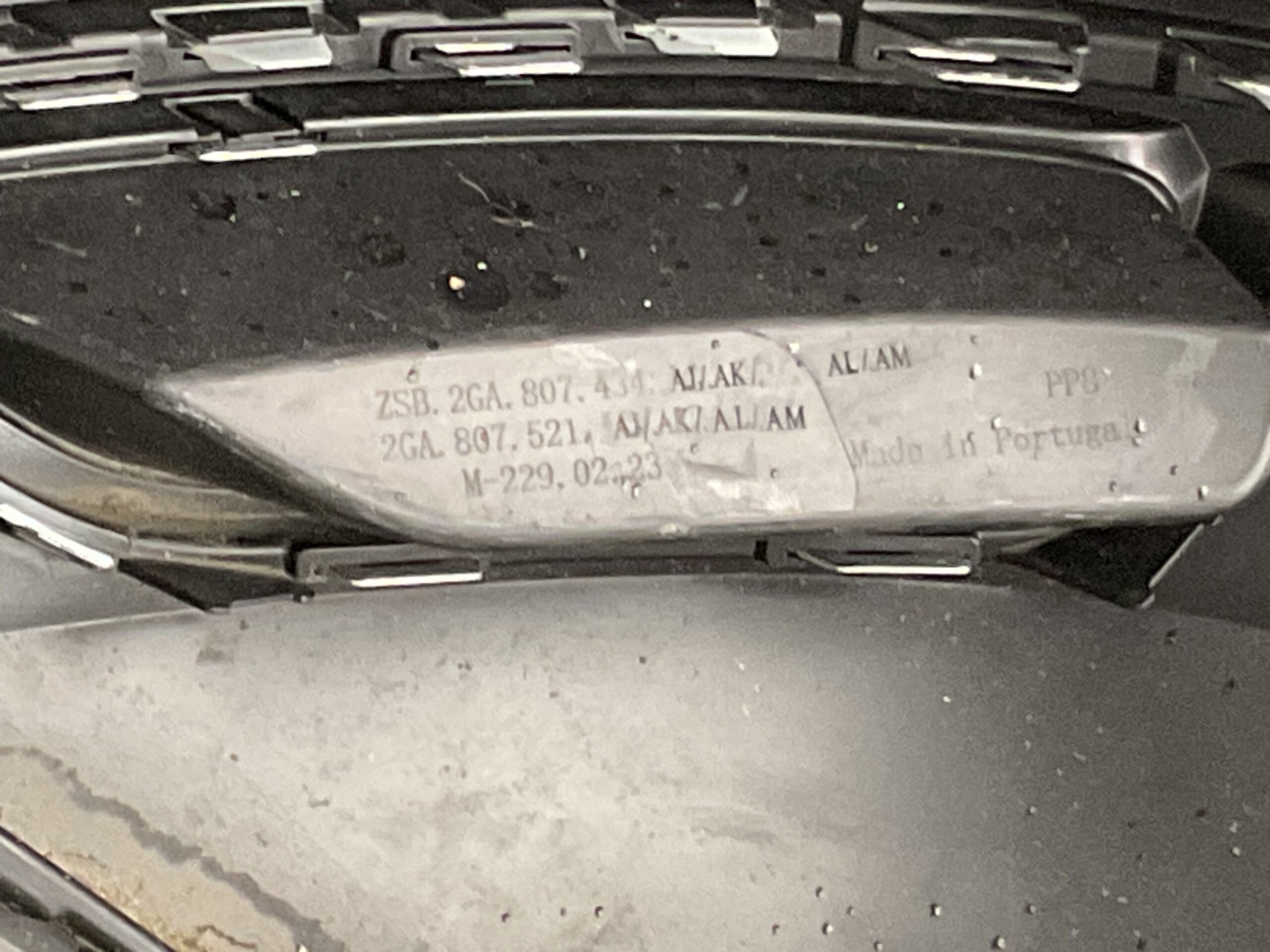 Bumper Volkswagen VW T-Roc TRoc 2GA Facelift 21- 2GA807417G Achterbumper F8-15374z