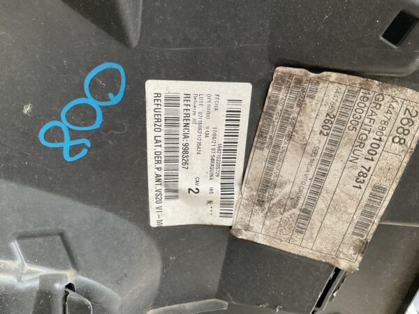Bumper Mercedes Vito W447 14-23 A4478801301 Voorbumper A10-15383z