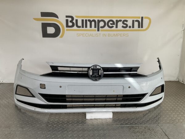 Bumper Volkswagen Polo 2G 17-21 4xpdc 2GO807221 Voorbumper C3-4968z