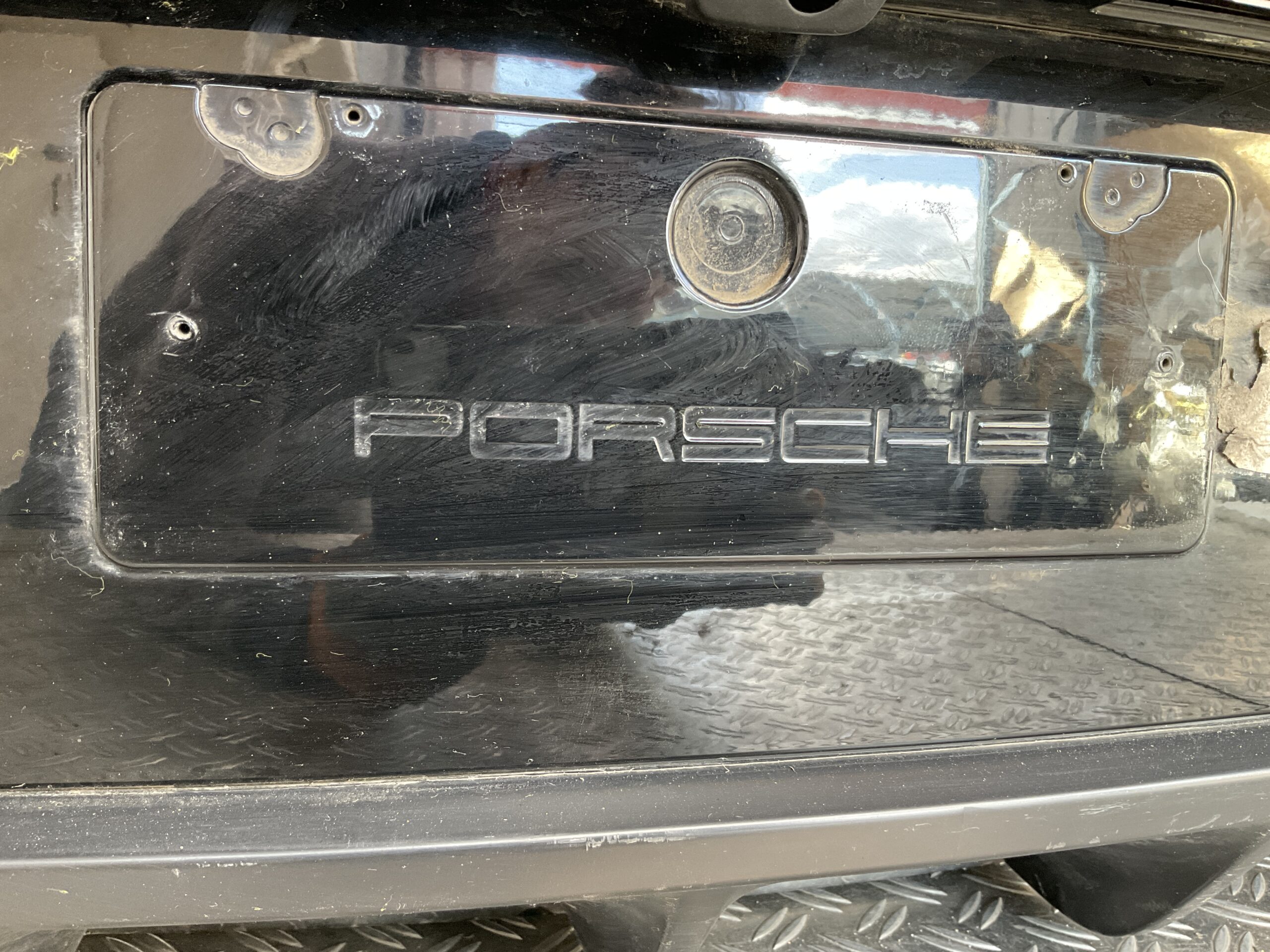 Bumper Porsche Macan pdc 95B807421L Achterbumper F7-15419z