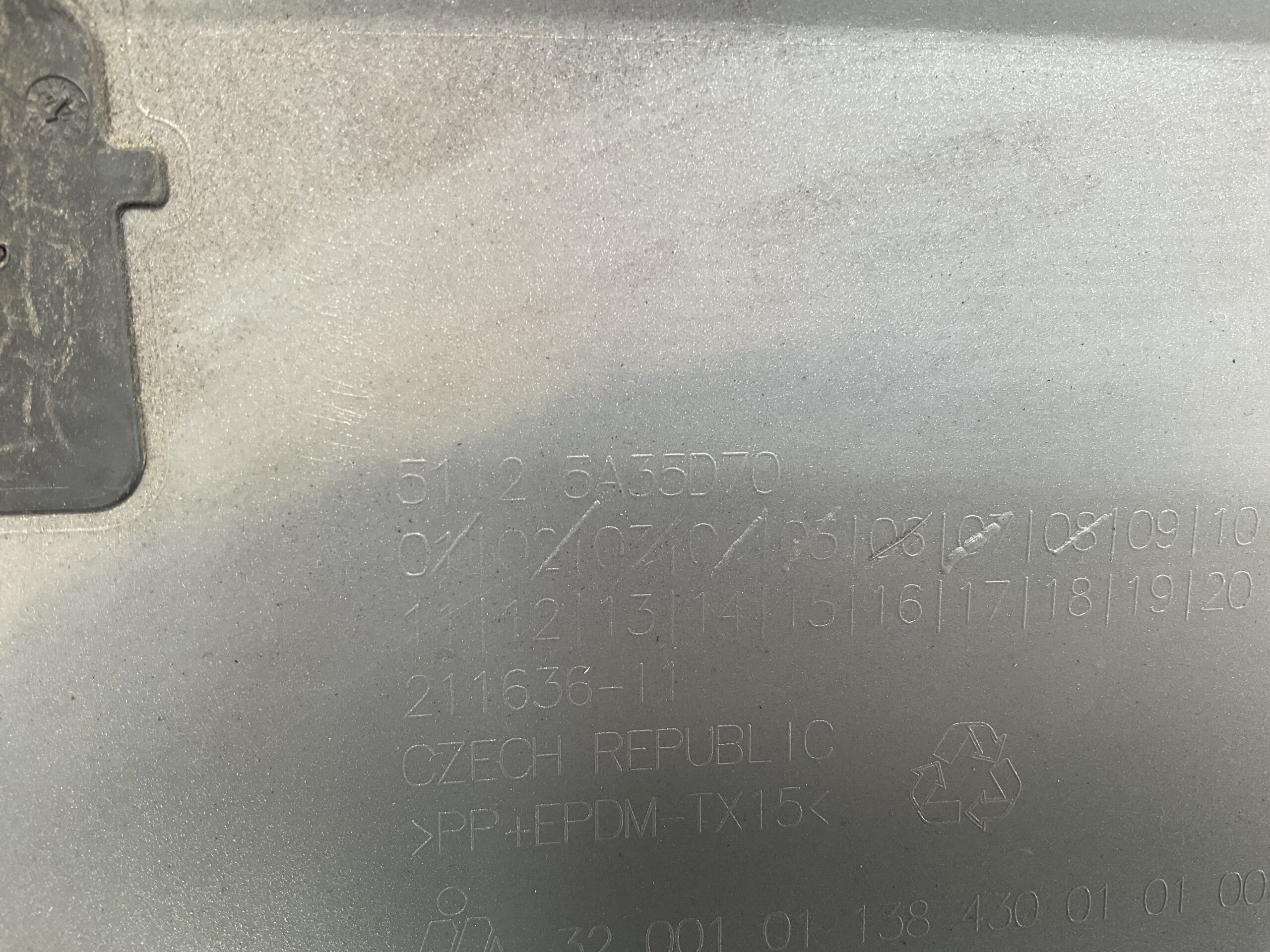 Bumper BMW 1 Serie F70 M Pakket M-Pakket 24-25 57A807221 Achterbumper F8-15203z