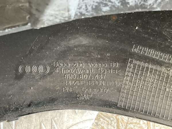 Bumper Audi A4 BW0 B9 Normaal 14-17 8W0807437 Voorbumper H5-15459z