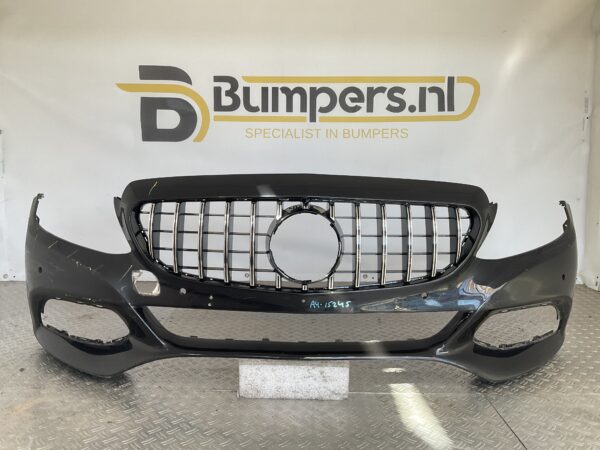 Bumper Mercedes C Klasse W205 Normaal 14-17 A2058850125 Voorbumper A4-15245z