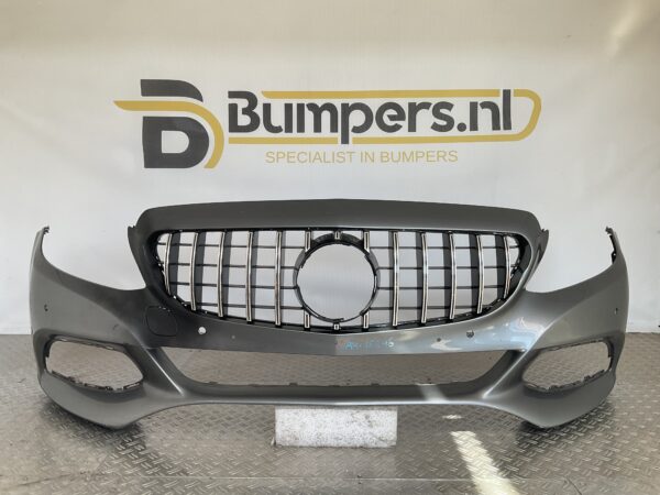 Bumper Mercedes C Klasse W205 Normaal 14-17 A2058850125 Voorbumper A4-15246z