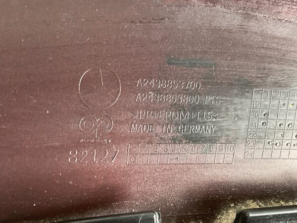 Bumper Mercedes EQB A243 X243 pdc A2438853700 Voorbumper B3-15515z