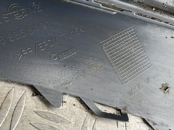 Bumper Mercedes C Klasse W206 21-24 pdc A2068858401 GT GRILL Voorbumper B3-15521z