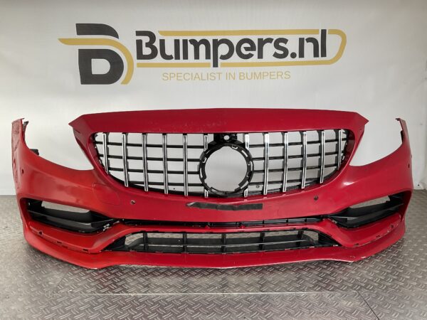 Bumper Mercedes C Klasse W205 C205 C63 C 63 AMG Facelift 17-21 A2058854700 Voorbumper A4-15600z
