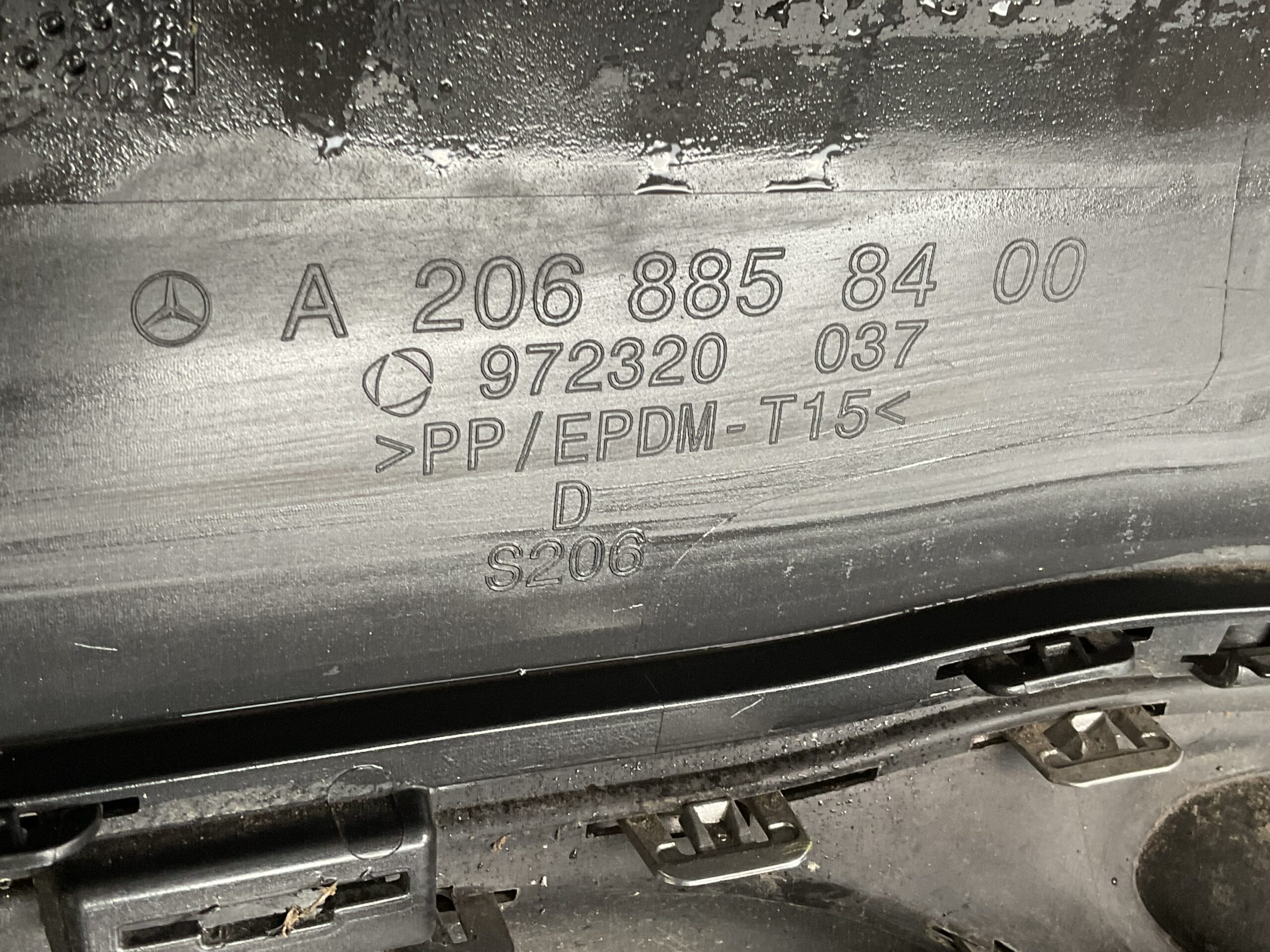 Bumper Mercedes C Klasse W206 6xpdc A2068858400 Achterbumper F8-15538z