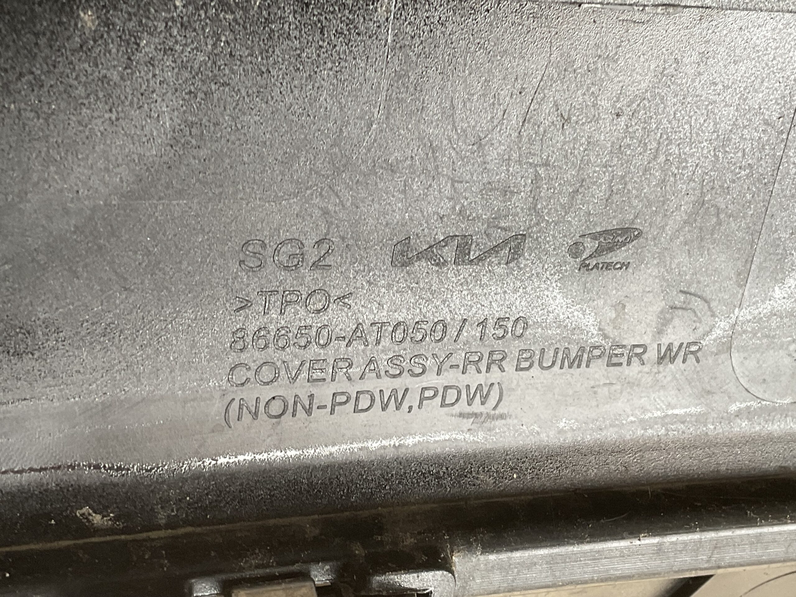 Bumper Kia Niro II 23- 86650-AT050 Achterbumper F8-15543z