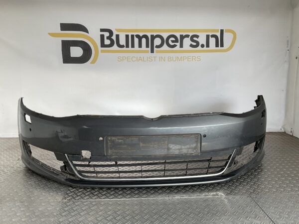 Bumper Volkswagen Sharan 7N MK2 kls 4xpdc 7N0807221A Voorbumper C10-13684z