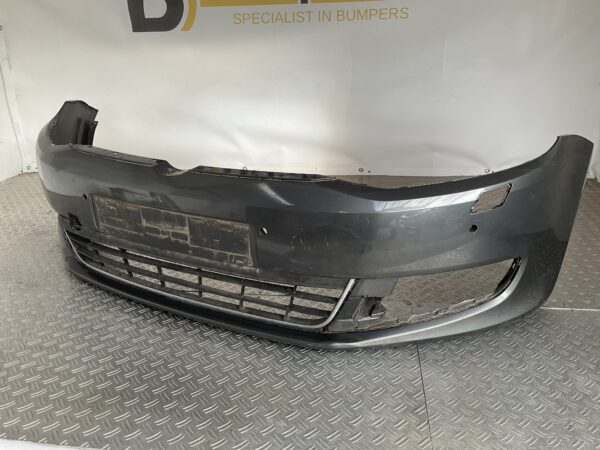 Bumper Volkswagen Sharan 7N MK2 kls 4xpdc 7N0807221A Voorbumper C10-13684z
