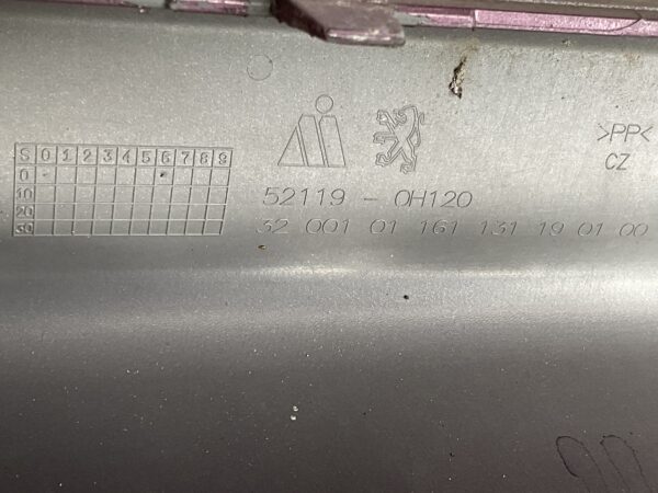 Bumper Peugeot 107 Facelift 11-14 52119-0H120 Voorbumper J1-15664z