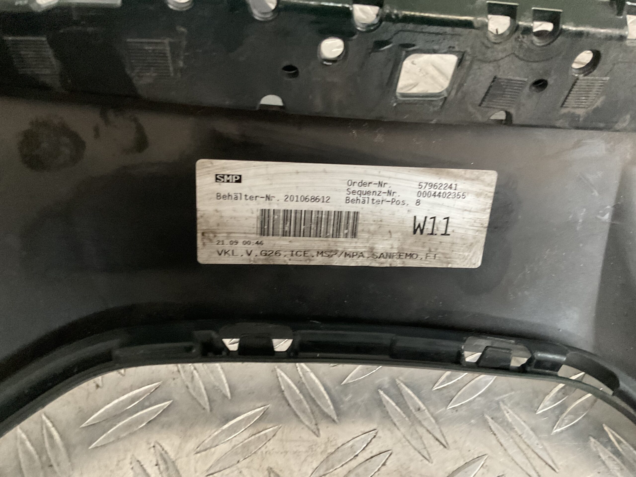 Bumper BMW 4 Serie G26 MPakket M-Sport Coupe 51119881896 Voorbumper K5-15971z