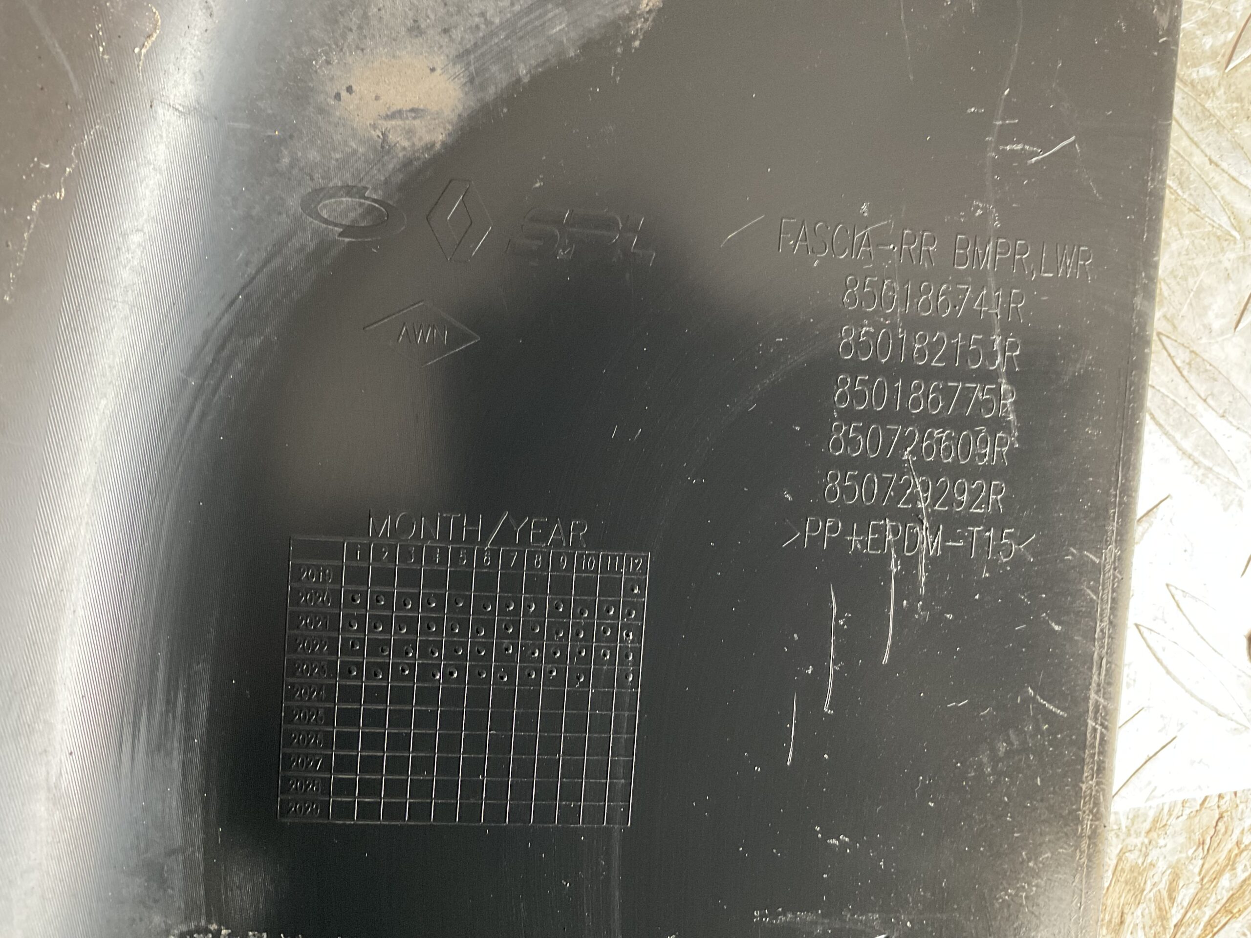 Bumper Renault Arkana pdc 19-24 850186741R Achterbumper F6-15961z