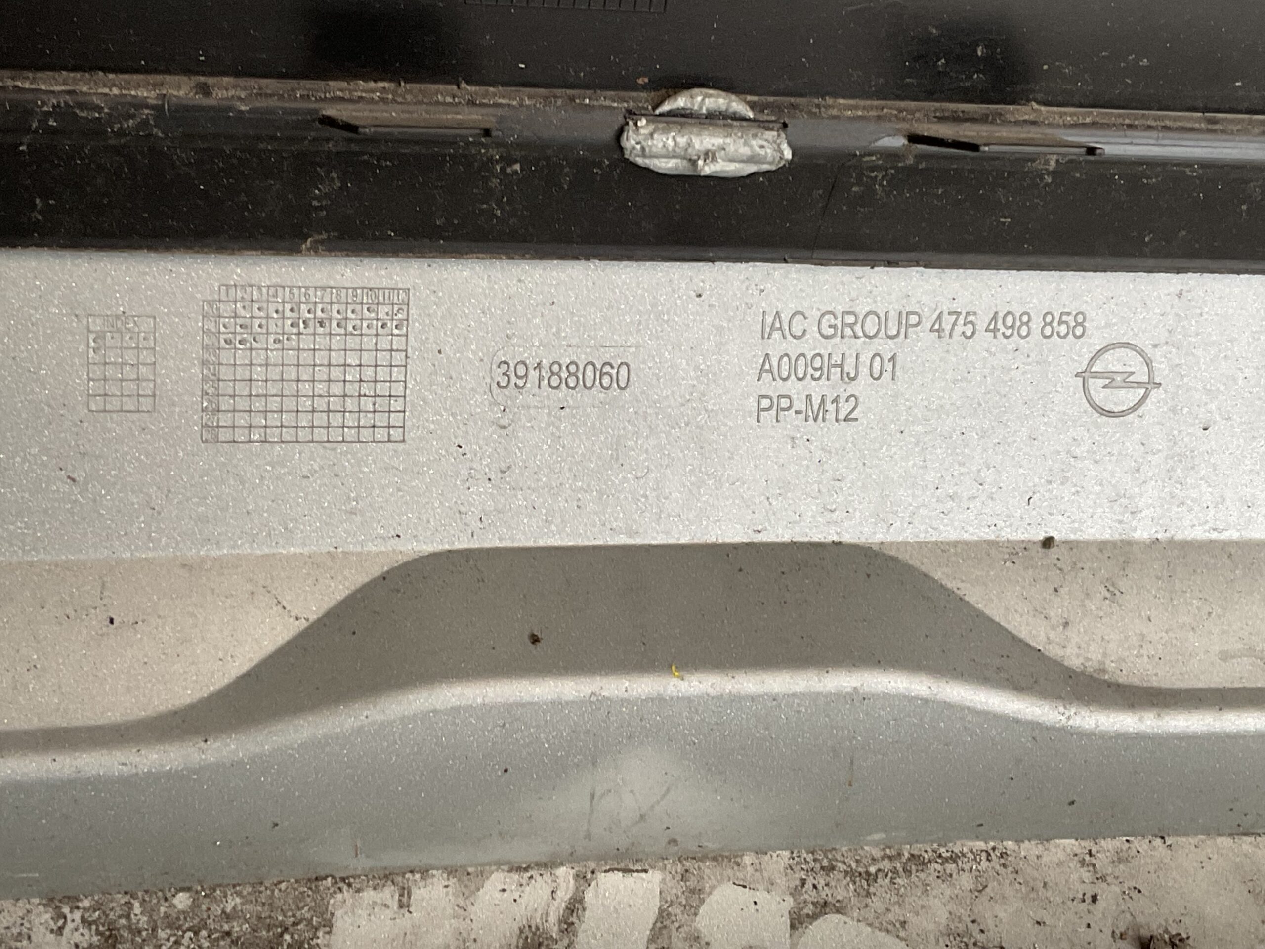 Bumper Opel Crossland X 17-21 39188060 Achterbumper F6-15949z