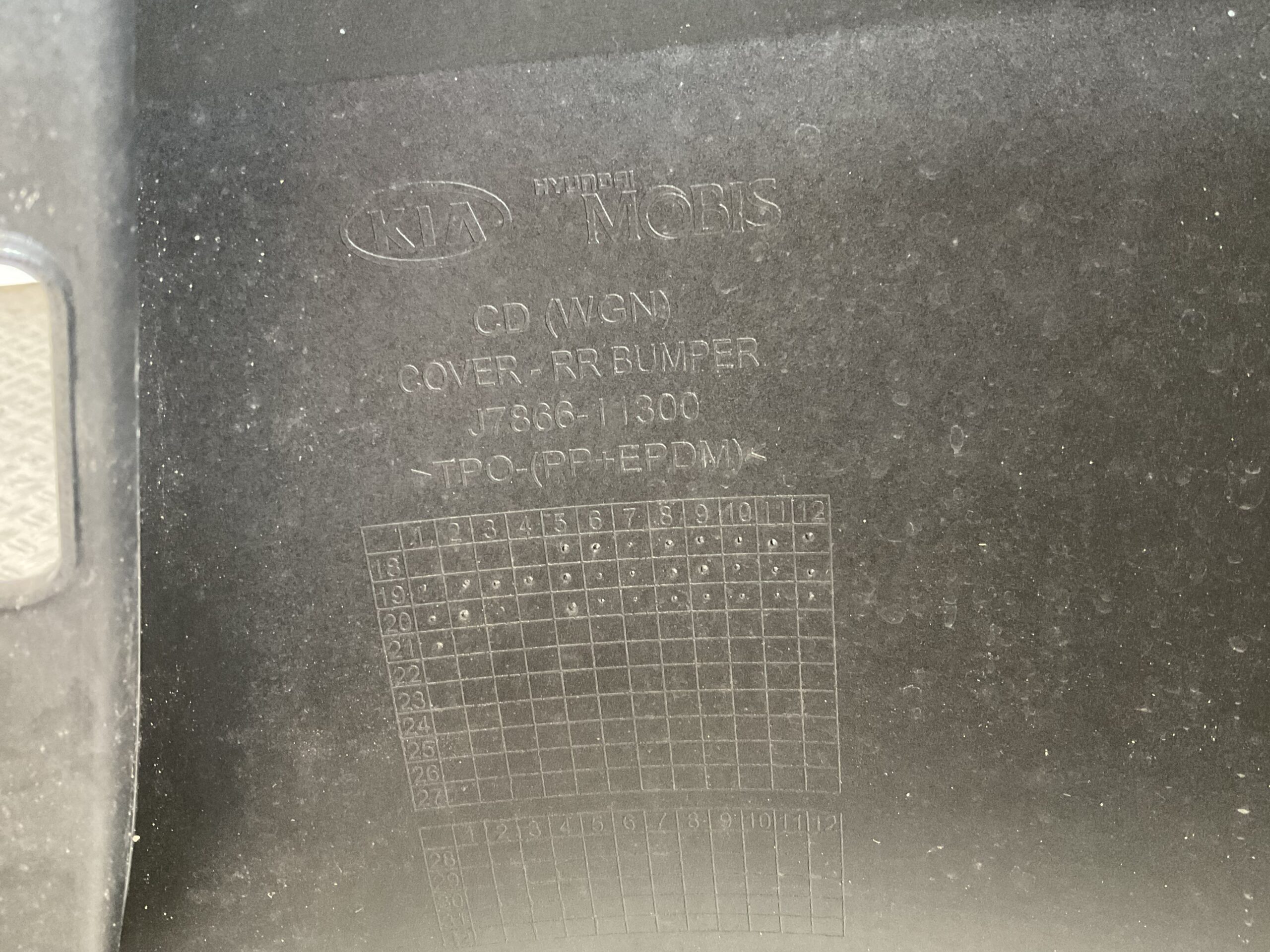 Bumper Kia Ceed MK3 Kambi Facelift 18-21 J7866-11300 Achterbumper F6-15942z