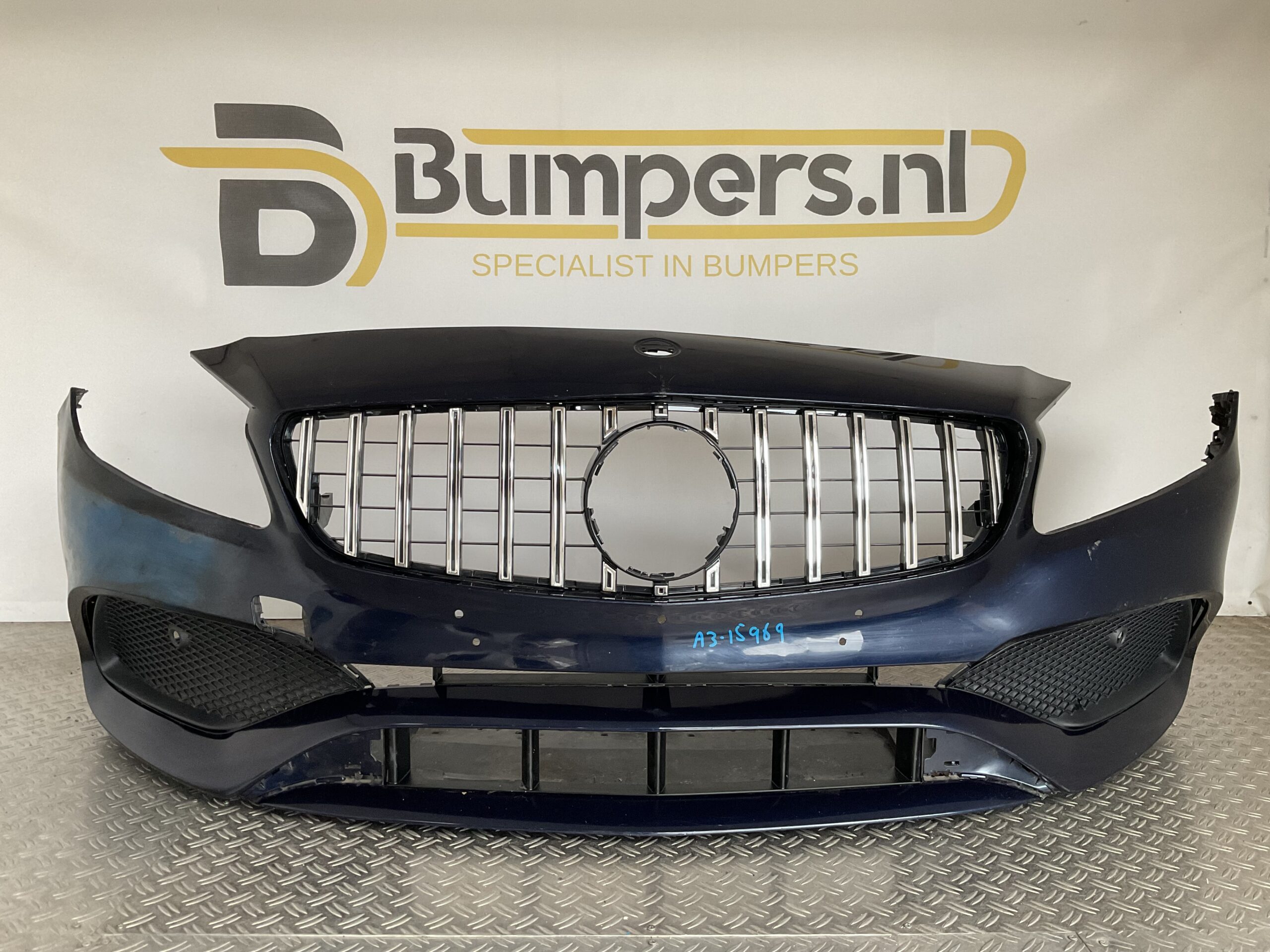 Bumper Mercedes A Klasse W176 AMG Facelift 16-19 A1768802683 Voorbumper A3-15969z